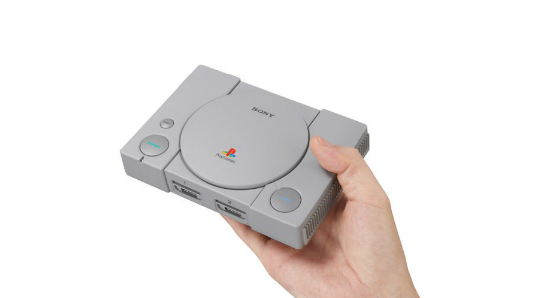 Sony le copia a Nintendo: lanzará el Playstation Classic, una versión mini del original