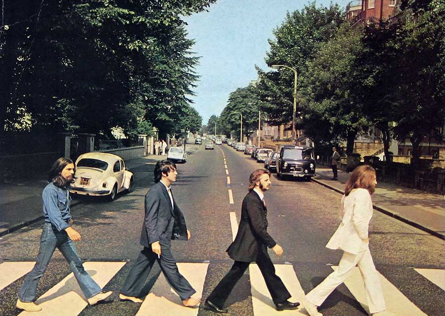 53 años de la icónica fotografía de los Beatles en Abbey Road.