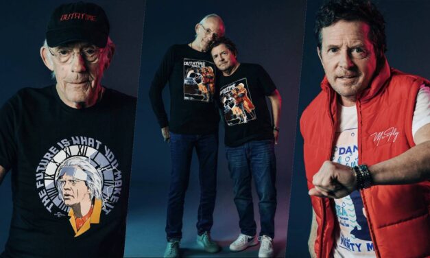 Michael J. Fox y Christopher Lloyd lanzan línea de ropa inspirada en la saga de ‘Volver al Futuro’