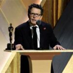 Michael J. Fox recibió el premio Óscar honorífico por su lucha contra el párkinson
