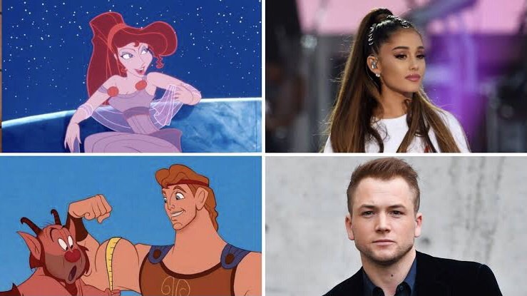 Taron Egerton y Ariana Grande podrían interpretar a Hércules y Megara en el remake live-action de Hércules