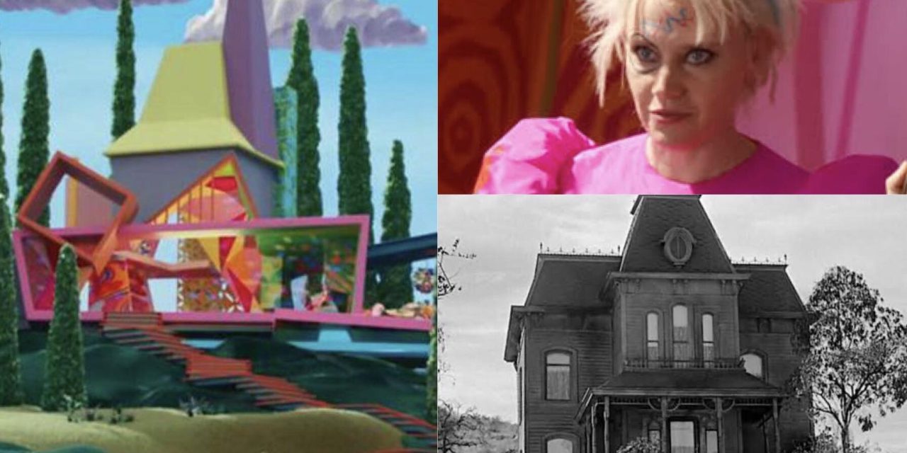 La mansión de la ‘Barbie Rara’ está inspirada en ‘Psicosis’ de Hitchcock