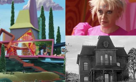 La mansión de la ‘Barbie Rara’ está inspirada en ‘Psicosis’ de Hitchcock