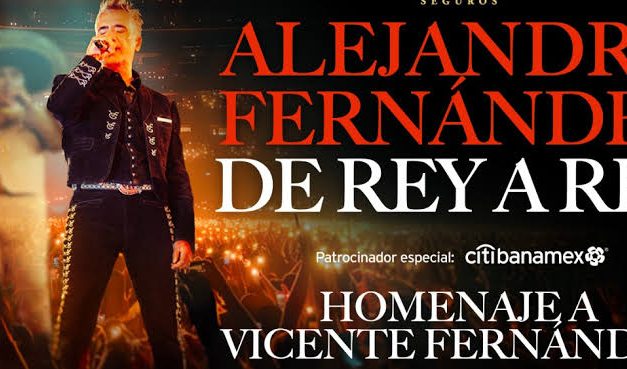 Concierto de Alejandro Fernández en tributo a Vicente Fernández