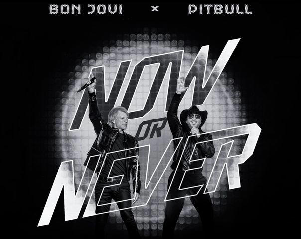 Bon Jovi y Pitbull se unen en el sencillo ‘Now Or Never’, versión de ‘It’s My Life’